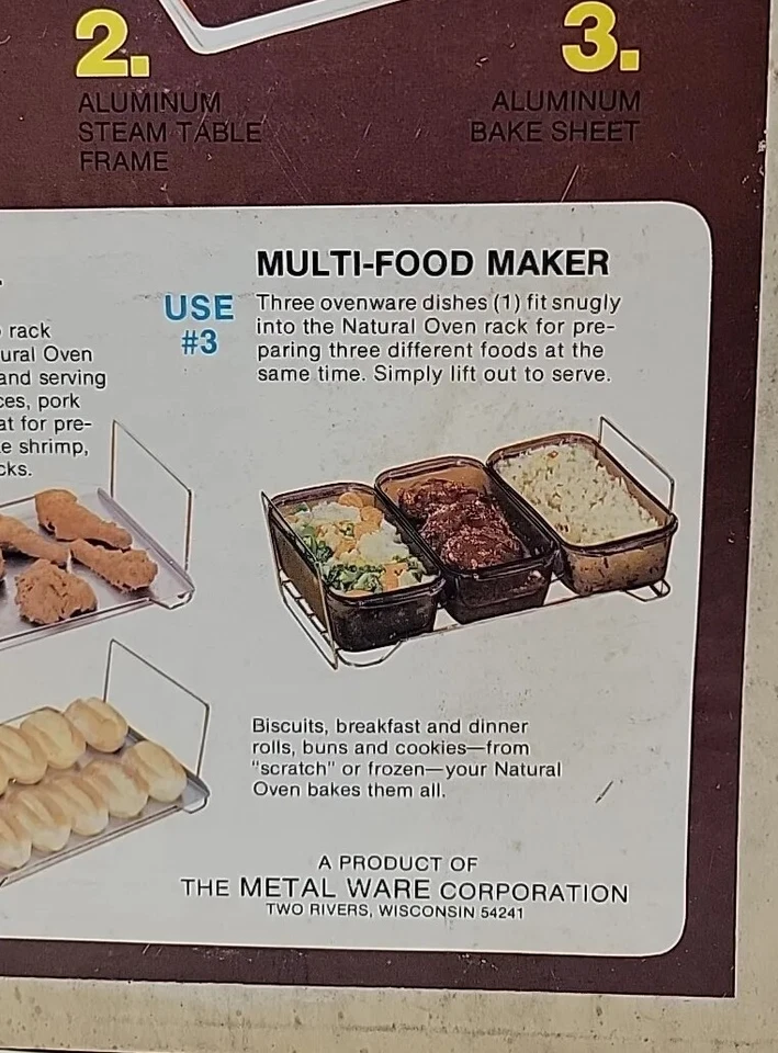 Sellado - Kit de horneado de accesorios Nesco - Mesa de vapor para horno tostador Nesco #4912-00 Foto 4 de 4