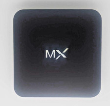 MX Smart Android TV Box OTT 1920x1080P 60Hz Salida de Video Full HD Doble Núcleo Negro