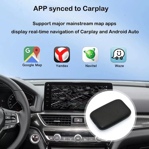 Wireless Carplay AI box Android Auto Adapter Converter w/Netflix YouTube WIFI - Foto 13 di 17