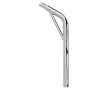CHROME 27.2MM STEEL SEATPOST LAYBACK SUPPORT MTB BMX CRUISER ROADBIKE 7/8"SADDLE