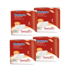 Tranquility Bariatric Adult Brief 3X-Large 64 - 90 Heavy Absorbency - 32/Case
