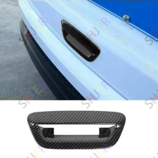 For Jeep Compass 2017-20 Carbon Fiber Tailgate Rear Door Handle Cover Trim Shell