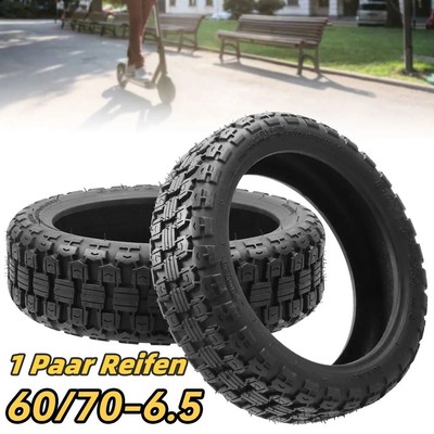 2 tlg 10x2.50-6.5 Elektroroller Tubeless Reifen 60/70-6.5 Für Ninebot Max G30