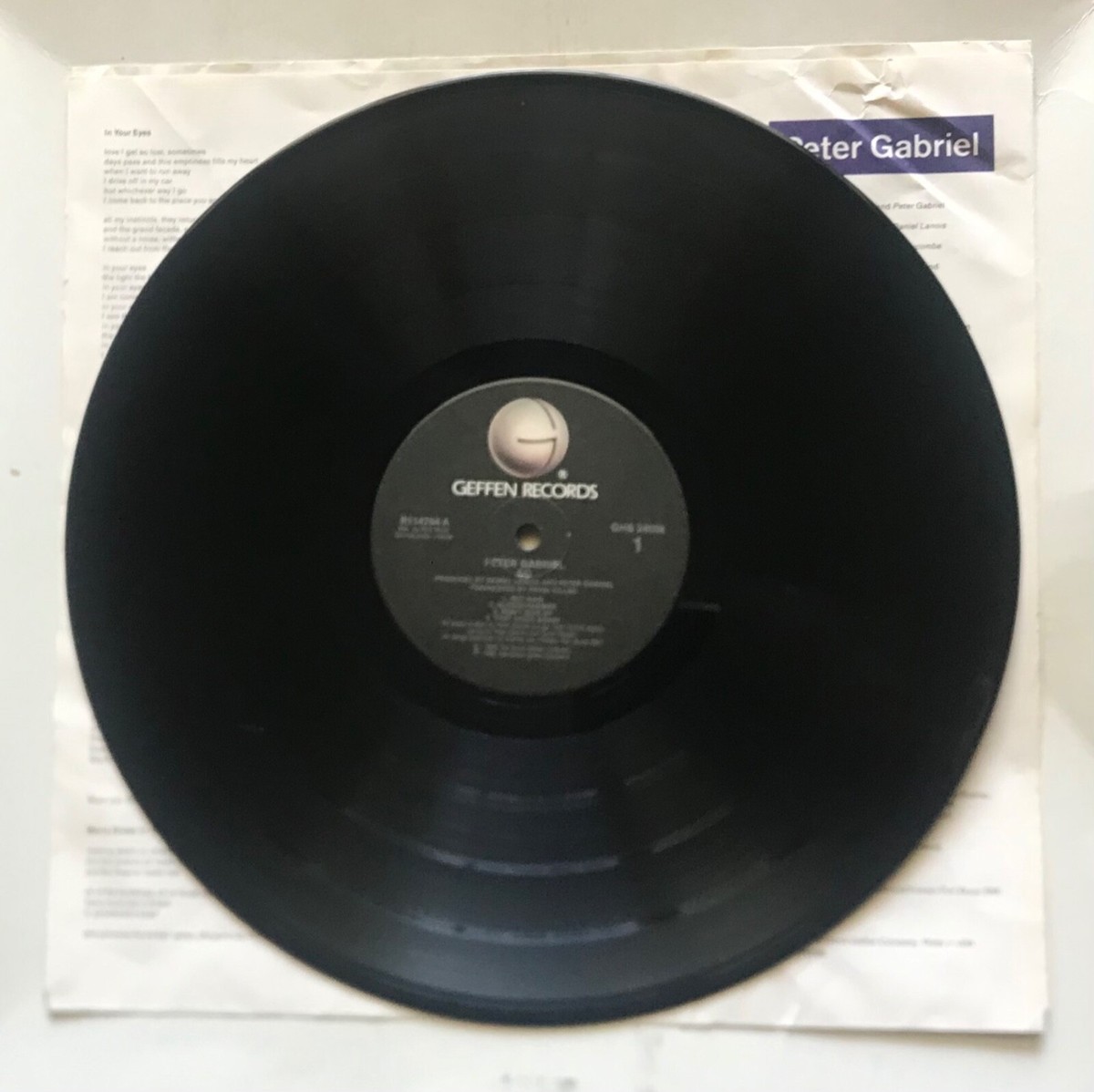 Peter Gabriel - So - 1986 - Vinyl LP - Club Edition | eBay