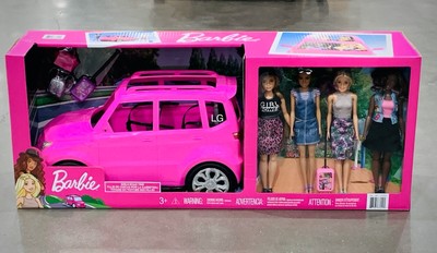 barbie suv pink