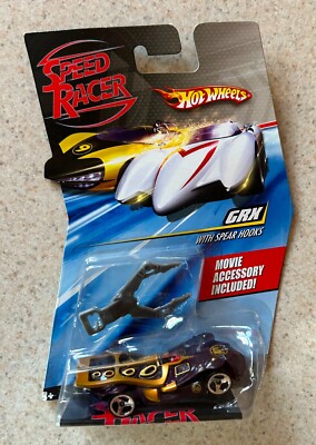 HOT WHEELS SPEED RACER (2007 Mattel) -- GRX Spear Hooks Car -- On Card