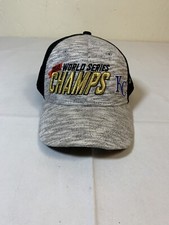 KC Royals Hat Cap 2015 World Series Champs New Era 39Thirty YOUTH One Size