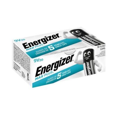 ENERGIZER E301323203 Batterie Max E-Block 9V 20 Stück weiß/blau