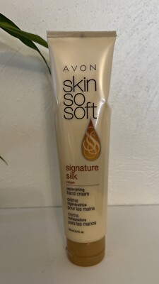 Avon Skin So Soft - Signature Silk Replenishing Hand Cream, 100ml/3.4oz