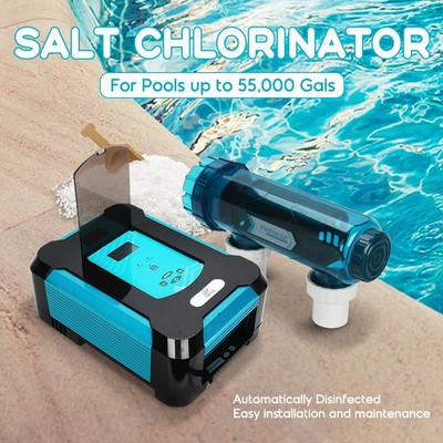42G/H Salt Chlorinator System for Pools up to 55,000 Gallons Chlorine Generator