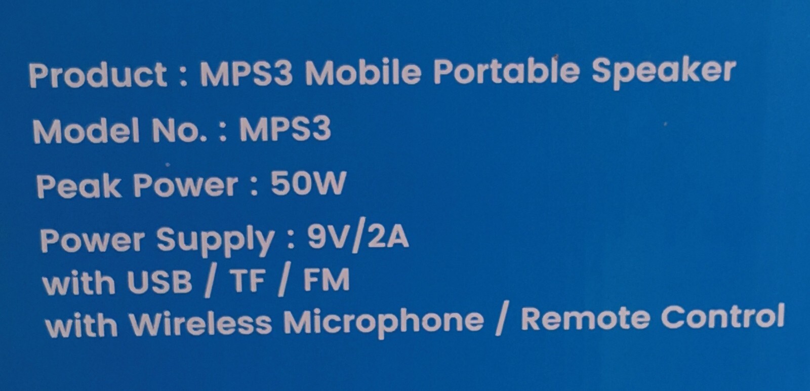 Moukey MPS3 Karaoke Machine with 2 UHF Microphones, Portable Bluetooth