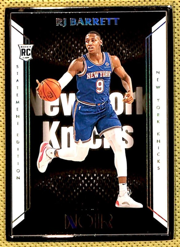 2019-20 Noir Rookie Statement Edition Silver /25 RJ Barrett #248 R6220J