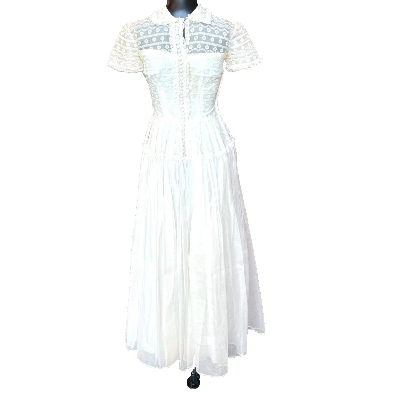 Cotton Wedding Vintage Clothing for Women