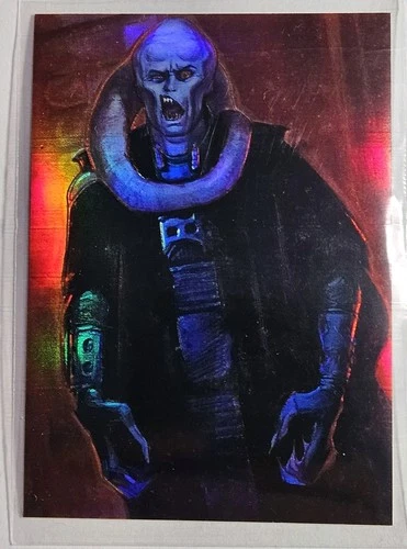 1996 Topps Finest Star Wars Refractor #74 Bib Fortuna