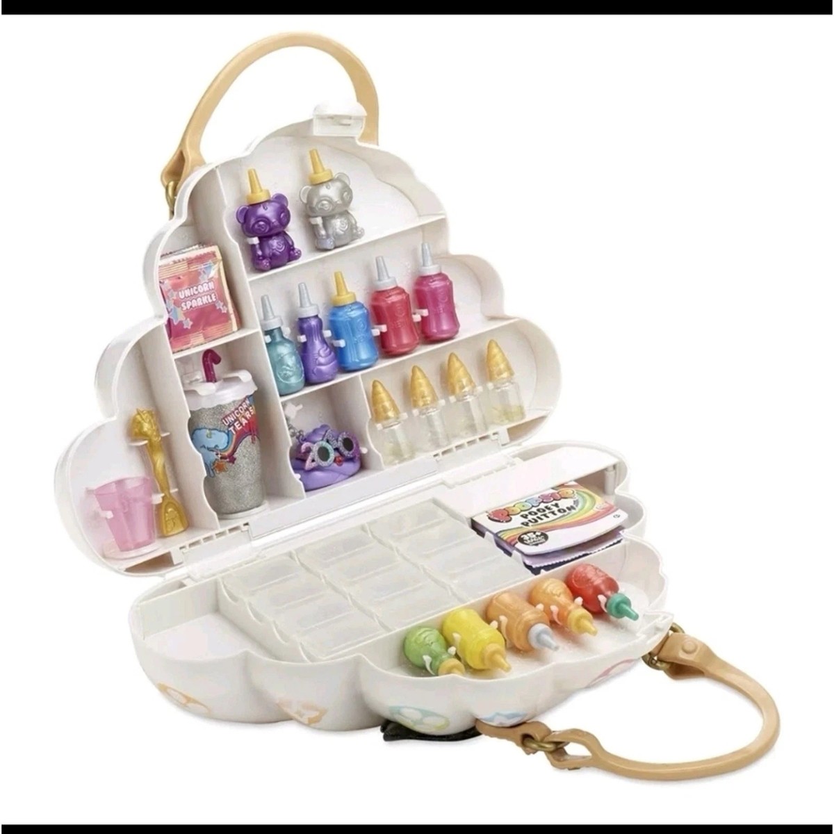 Poopsie Pooey Puitton DIY Slime Kit Carrying Case Purse Poop 35+