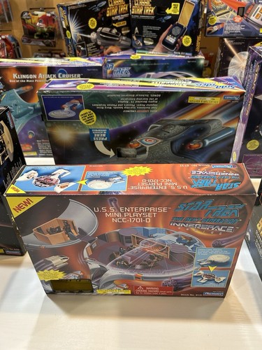 HUGE LOT 137 Figures 17 Playsets Star Trek Playmates 1994 Complete Sets ALL NEW - Picture 20 of 23