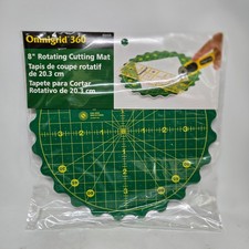 Omnigrid 360 8" Round Rotating Cutting Mat - Non-Slip Base BRAND NEW