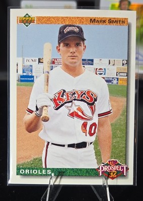 1992 Upper Deck - Top Prospect Mark Smith #66 Gold Hologram (RC)