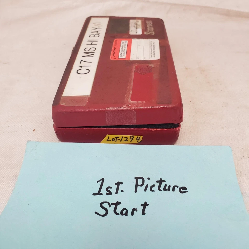 Micrômetro interno Starrett 823BZ, 1-1/2 a 12 pol 2ZUC7 LOTE-1294 - Imagem 2 de 4