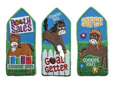 Girl Scout Patches: 2021 Cookie Sales - We ve Got This - LBB - Set Of 3