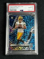 ‼️ONLY 6 EXIST‼️RARE 2020 Panini Spectra Jordan Love #139 Neon Blue RC PACKERS