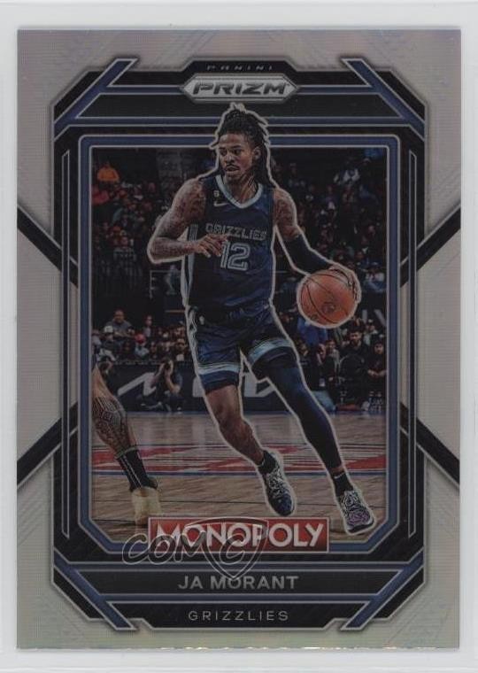 2022-23 Panini Prizm Monopoly Silver Prizm Ja Morant #43 0x49