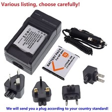 Battery or charger for Sony NP-BN1 DSC-W690 W710 W730 W800 W810 W830 WX5 WX7 WX9