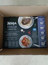 Image of New C95005EUI Ninja EverClad Stainless Steel 5-Piece Set
