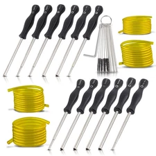 12pcs Carburetor Adjustment Kit for Craftsman Poulan Echo 2-Cycle Small Engine