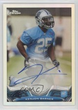 2013 Topps Chrome Rookie Refractor Auto 22/150 Kenjon Barner #178 Auto 0v0