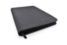 Premium 9 Pocket Trading Card Binder - PU Leather - 360 Side Loading Pocket A...