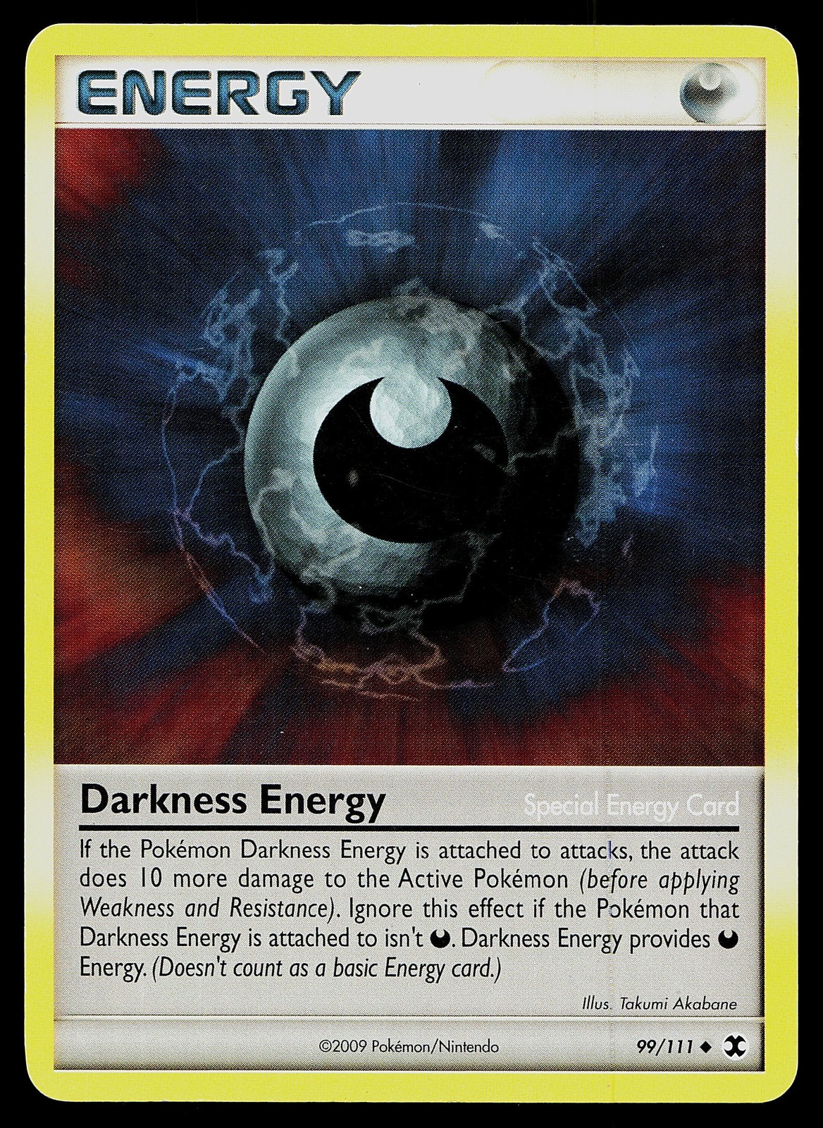 Pokemon Rising Rivals 99/111 Darkness Energy (Special)