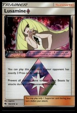 SM - Lost Thunder #182/214 Lusamine Prism Star