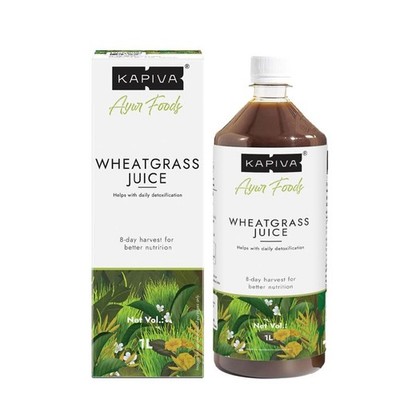 Kapiva Weizengrassaft 1L pur ayurvedisch hilft bei der Entgiftung versandkost...