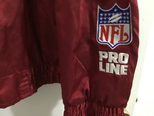 Vintage NFL Washington Redskins Logo Athletics Pro Line Embroidered Jacket XL