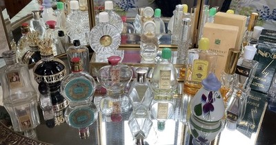  VINTAGE PARFUM MINIATUR & KLEINER PARFÜMFLAKON KONVOLUT X 15 LUCIEN LELONG 4711