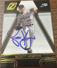 2005 Donruss Zenith SCOTT KAZMIR #219 * Devil Rays 🔥 GORGEOUS Autograph 🔝  1/1