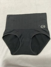 Women  s Black Color High Waist Underwear Size M