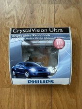 New Philips Bc9637 H1 Crystal Vision Ultra 2-pack 12258cvs2 12v 55w Headlights