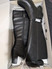 Anne Klein Rylee Smoothe Black Women's Boots