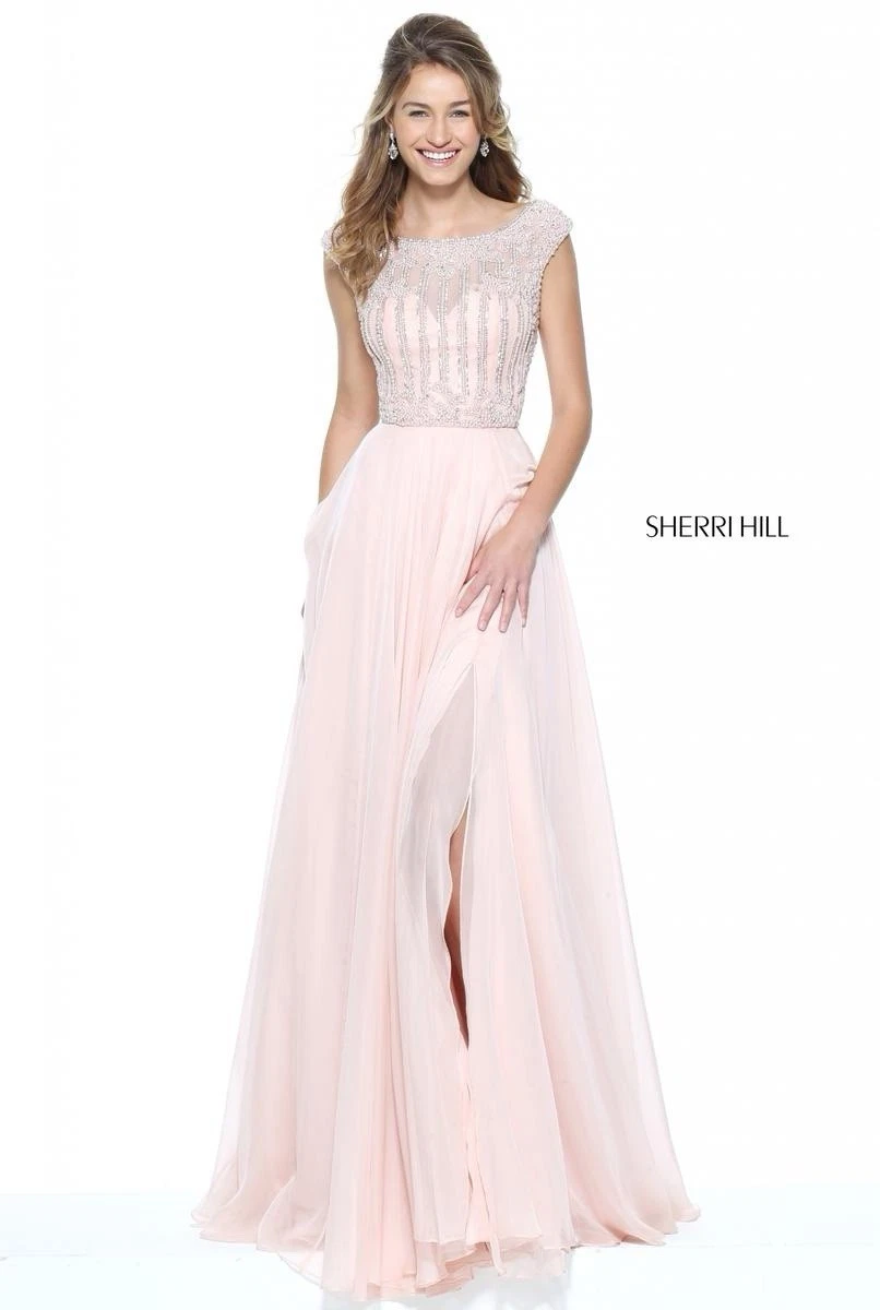 ebay formal dresses size 6 Sherri Hill Dress Style Off Shoulder Tassels- Sequins Red in Size 6 Prom