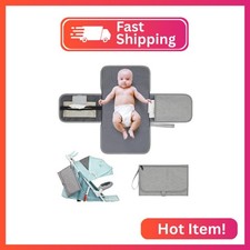 Accmor Portable Diaper Changing Pad, Waterproof Baby Changing Mat, Baby Diaper C