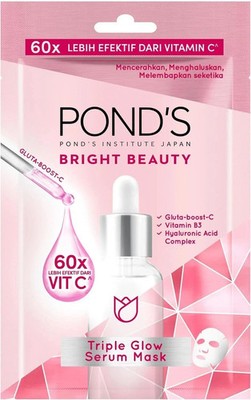 Neu Ponds Bright Beauty Triple Glow Gesichtsmaske 20 g | Kostenloser Versand weltweit