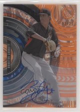 2017 Bowman High Tek Orange Magma Diffractor 2/25 Braxton Garrett Auto 1kk