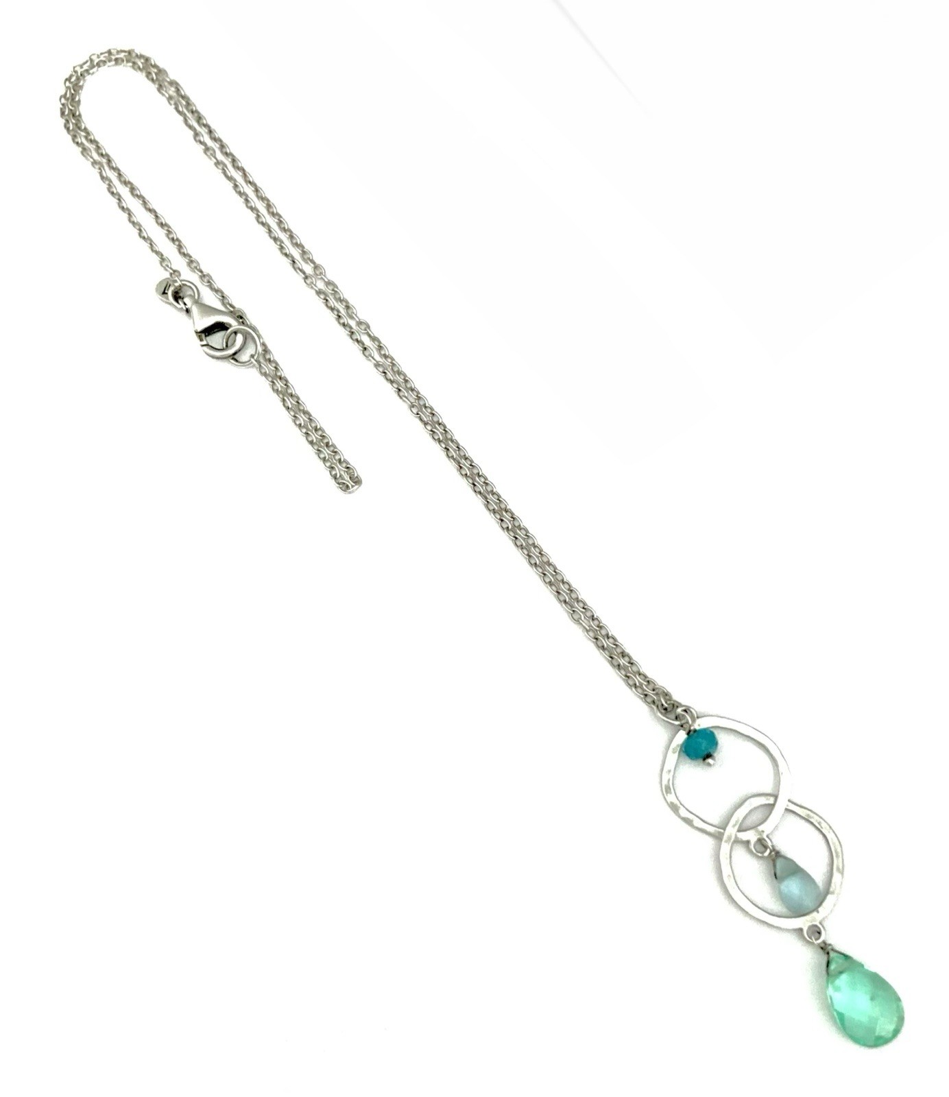 SILPADA Sterling Silver LOOP D’ LOOP Quartzite & … - image 4