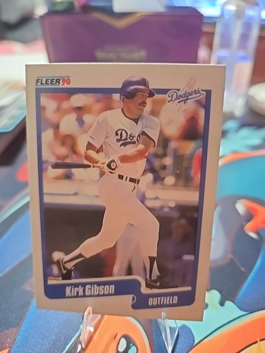 Kirk Gibson #393 1990 Fleer card