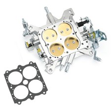 4 Barrel Double-pumper Electric Choke Carburetor For 4150 Holley Brawler 650 Cfm