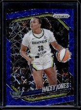 2025 Panini WNBA Prizm #43 Haley Jones Blue Velocity