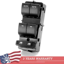 Front Master Power Window Switch Driver Side Left DWS1584 For 11-19 Ford F-150