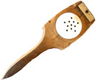 1800's wood & porcelain lemon squeezer "BOSS NO. SUMMER SQUEEZER NEWARK, N.J." — photo 4
